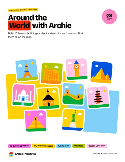 Cover of Around the World with Archie